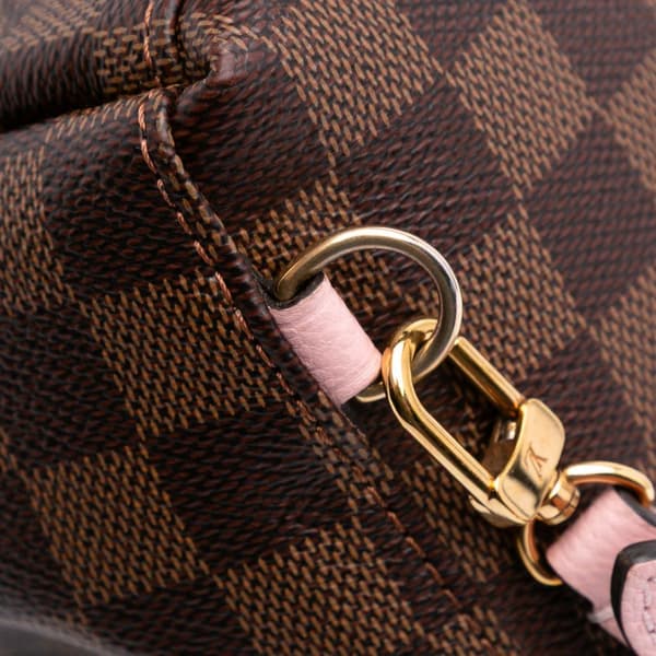 Pre-owned Louis Vuitton Damier Ebene Clapton Brown
