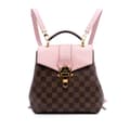 Miniatyrbild 1 av 10: Pre-owned Louis Vuitton Damier Ebene Clapton Brown