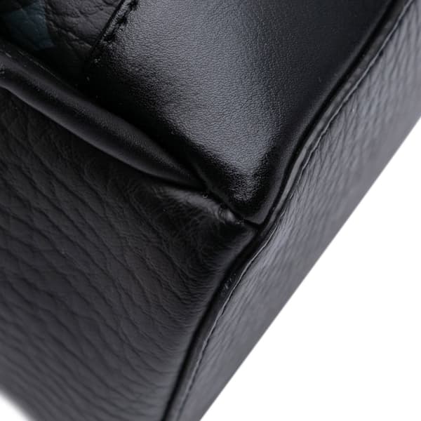 Pre-owned MCM Medium Visetos Leather Stark MCmotor Backpack Black