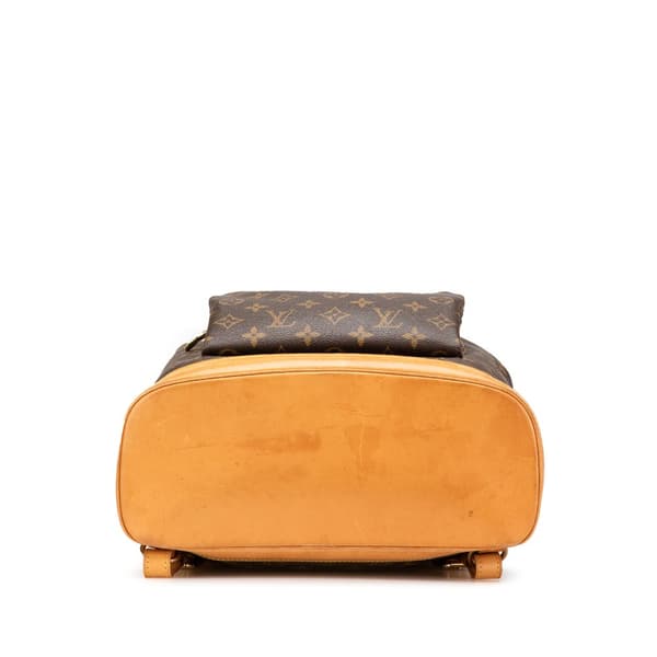 Pre-owned Louis Vuitton Monogram Montsouris GM Brown