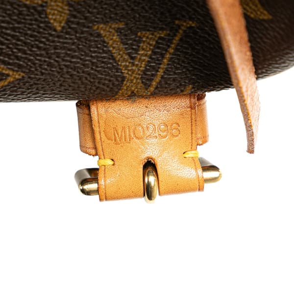 Pre-owned Louis Vuitton Monogram Montsouris GM Brown