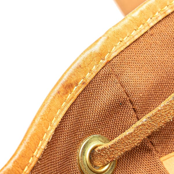 Pre-owned Louis Vuitton Monogram Montsouris GM Brown
