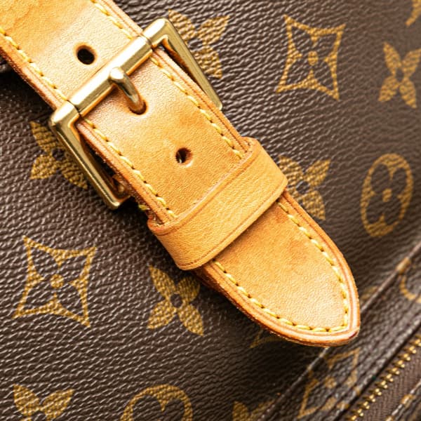 Pre-owned Louis Vuitton Monogram Montsouris GM Brown