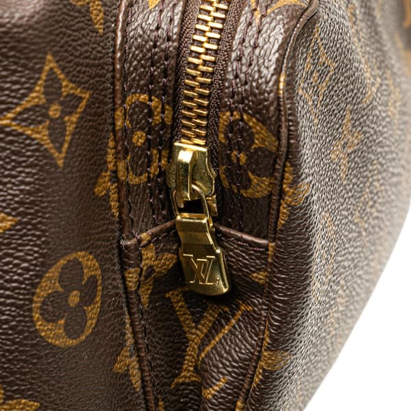Pre-owned Louis Vuitton Monogram Montsouris GM Brown