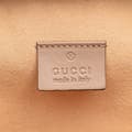 Miniatyrbilde 5 av 10: Pre-owned Gucci GG Marmont Round Matelasse Leather Backpack Pink