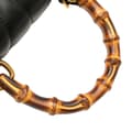 Miniatyrbild 10 av 10: Pre-owned Gucci Calfskin Bamboo Trapuntata Queen Margaret Backpack Black