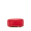 Miniatyrbild 3 av 10: Pre-owned Gucci Guccissima Padlock Backpack Red
