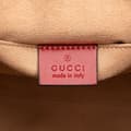 Miniatyrbild 5 av 10: Pre-owned Gucci Guccissima Padlock Backpack Red