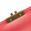 Miniatyrbild 7 av 10: Pre-owned Gucci Guccissima Padlock Backpack Red