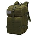 Pikkukuva 1 / 2: Taktinen urheilureppu, 36-55 litran kapasiteetti, kestävä Oxford-materiaali, useita sisätaskuja,Armeijavihreä, 48x28x28cm