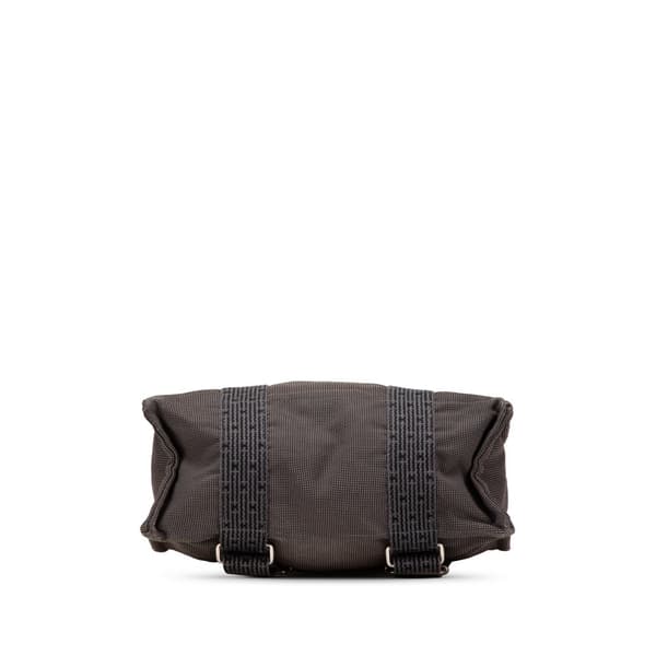 Pre-owned Hermès Canvas Herline Backpack MM Gray