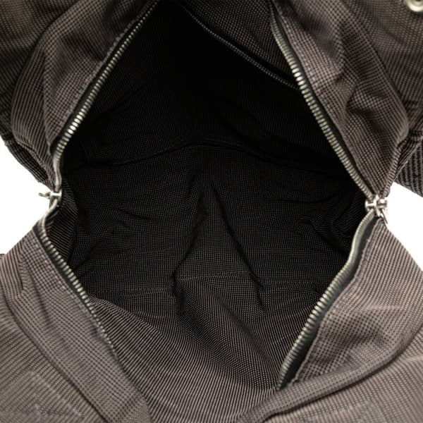 Pre-owned Hermès Canvas Herline Backpack MM Gray