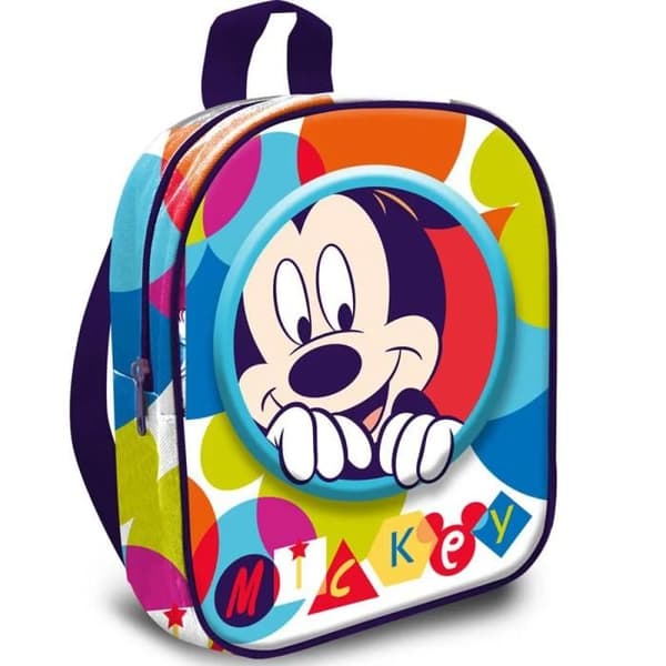 3D Ryggsäck - Disney - Mikey Mouse - Flerfärgad - 30 cm