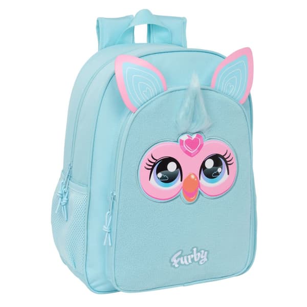 Skolryggsäck Furby Himmelsblå 33 x 42 x 14 cm
