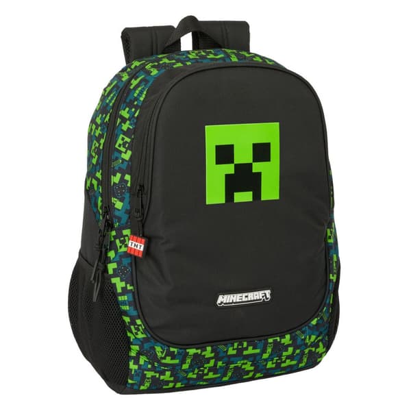 Skolebag Minecraft Tnt Flerfarget 32 x 44 x 16 cm