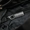 Miniatyrbilde 9 av 10: Pre-owned Prada Saffiano Trimmed Tessuto Drawstring Backpack Black