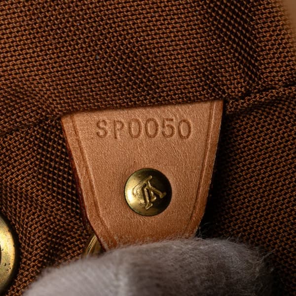 Pre-owned Louis Vuitton Monogram Montsouris GM Brown