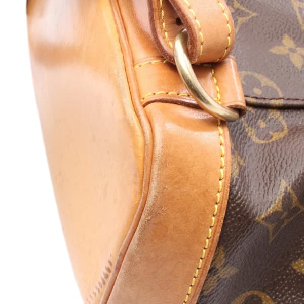 Pre-owned Louis Vuitton Monogram Montsouris MM Brown