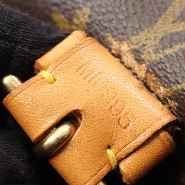 Pre-owned Louis Vuitton Monogram Montsouris GM Brown