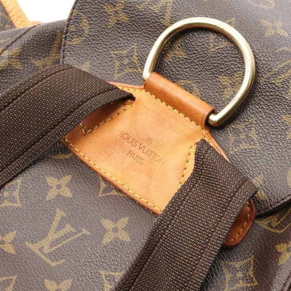 Pre-owned Louis Vuitton Monogram Montsouris GM Brown