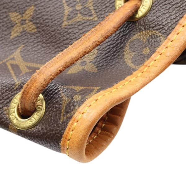 Pre-owned Louis Vuitton Monogram Montsouris GM Brown