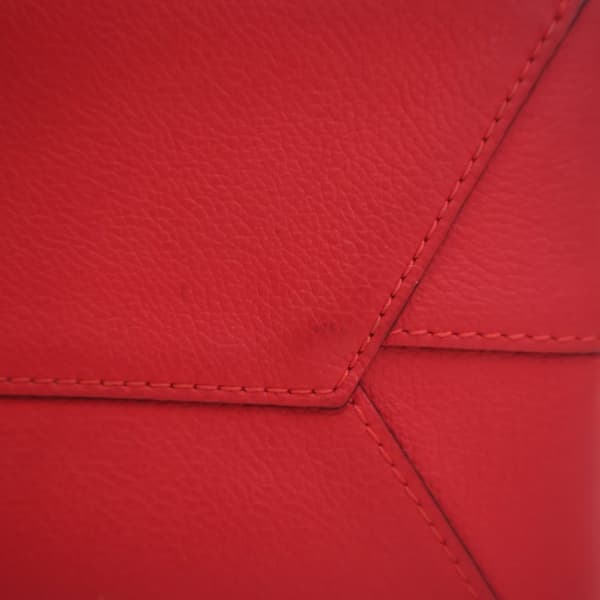 Pre-owned Louis Vuitton Calfskin Lockme Backpack Red
