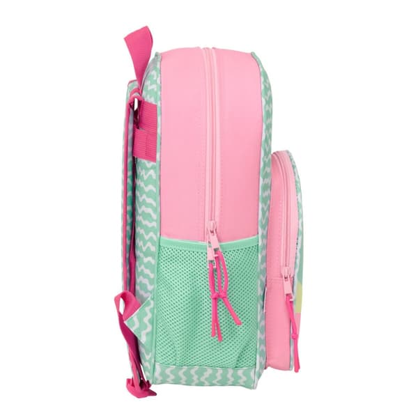 Skoletaske Lilo & Stitch Ice cream Pink 32 x 38 x 12 cm