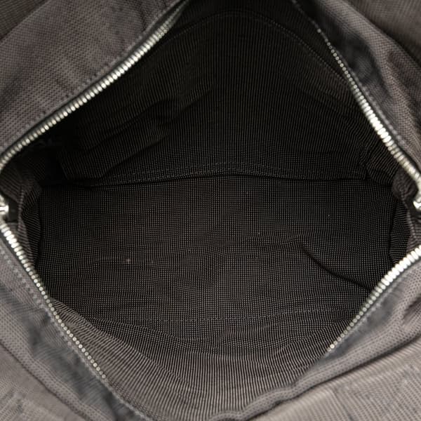 Pre-owned Hermès Canvas Herline Backpack MM Gray