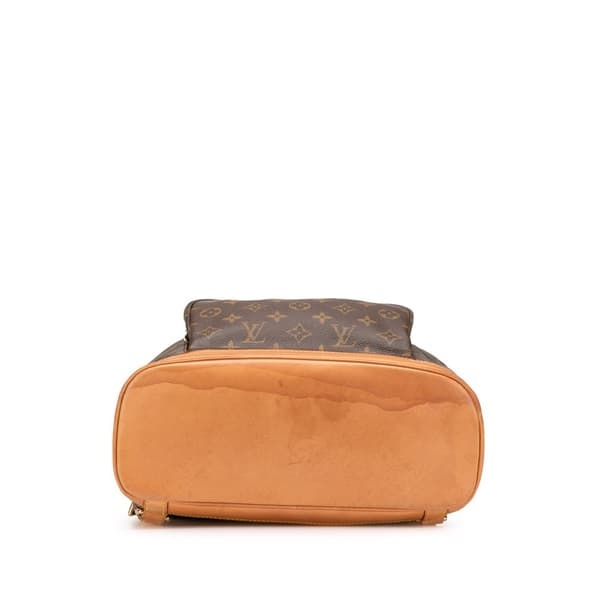 Pre-owned Louis Vuitton Monogram Montsouris GM Brown