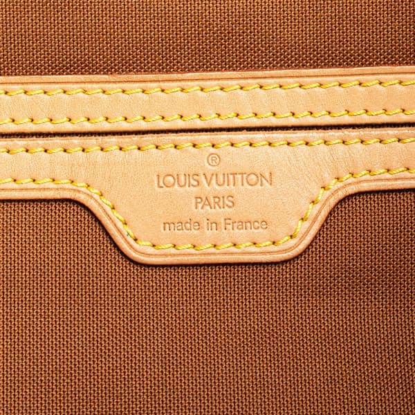 Pre-owned Louis Vuitton Monogram Montsouris GM Brown