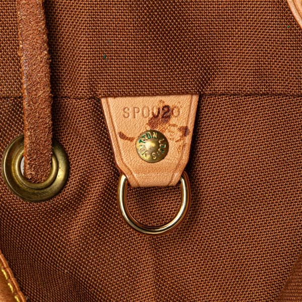 Pre-owned Louis Vuitton Monogram Montsouris GM Brown