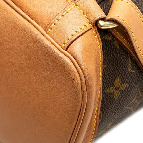 Pre-owned Louis Vuitton Monogram Montsouris GM Brown