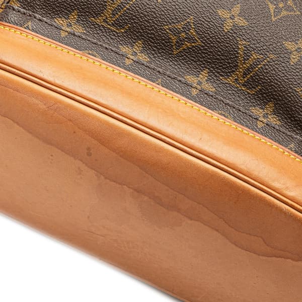 Pre-owned Louis Vuitton Monogram Montsouris GM Brown