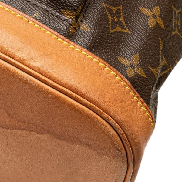 Pre-owned Louis Vuitton Monogram Montsouris GM Brown