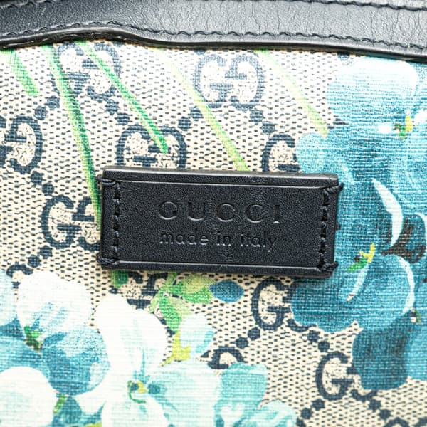 Pre-owned Gucci GG Supreme Blooms Day Backpack Brown
