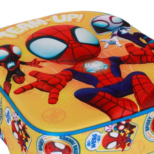 Sac à dos 3D Elite - Marvel Spiderman Team-up - Gul - En storlek