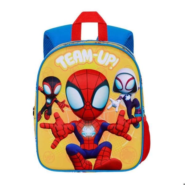 Sac à dos 3D Elite - Marvel Spiderman Team-up - Gul - En storlek