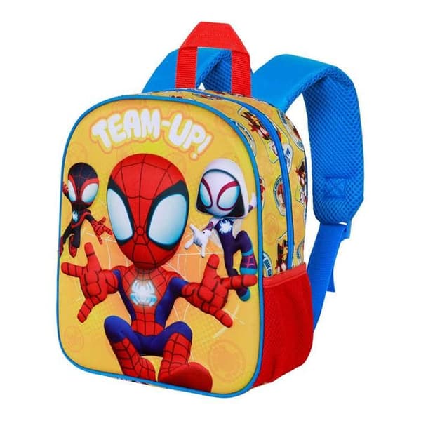 Sac à dos 3D Elite - Marvel Spiderman Team-up - Gul - En storlek