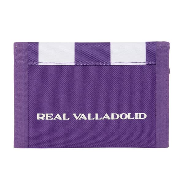 Unisex plånbokshållare Real Valladolid C.F. Vit Purpur