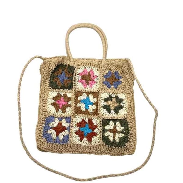 Agélii Fashion - Väska i boho-stil med axelrem och handtag - 2 färger