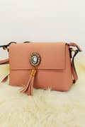Miniatyrbillede 1 af 2: Agélii Fashion - Faux leather shoulder bag - several colors