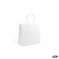 Miniatyrbillede 1 af 8: Papirpose Algon Hvid 26 x 17 x 26 cm 3 Dele (24 enheder)