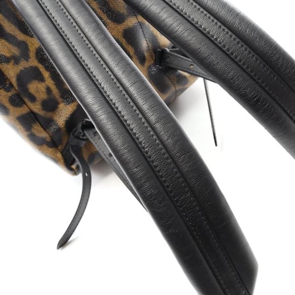 Pre-owned Louis Vuitton Wild Animal Palm Springs PM Brown