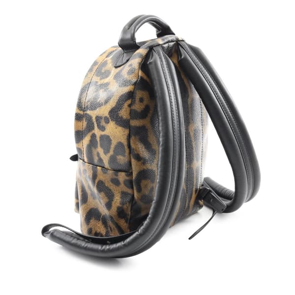 Pre-owned Louis Vuitton Wild Animal Palm Springs PM Brown
