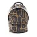 Miniatyrbild 1 av 8: Pre-owned Louis Vuitton Wild Animal Palm Springs PM Brown