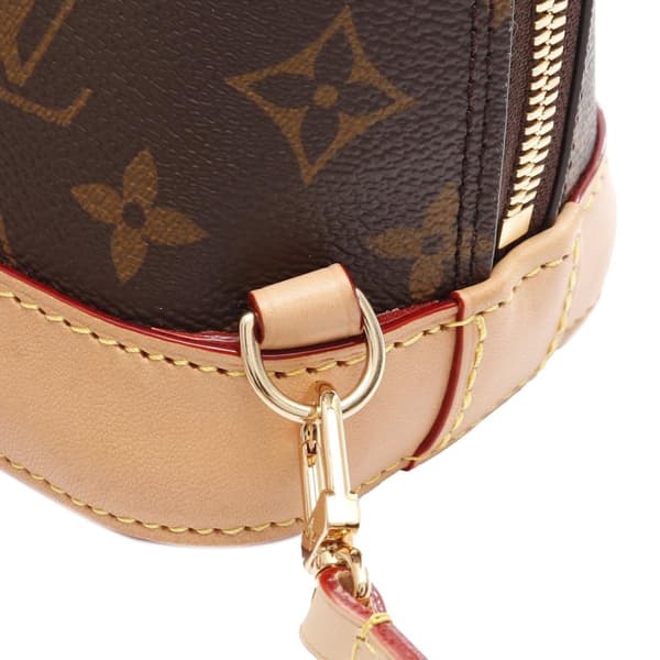 Pre-owned Louis Vuitton Monogram Alma Backpack Brown