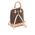 Miniatyrbillede 2 af 8: Pre-owned Louis Vuitton Monogram Alma Backpack Brown