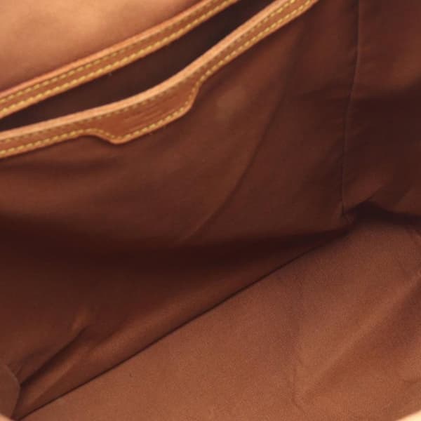 Pre-owned Louis Vuitton Monogram Montsouris GM Brown