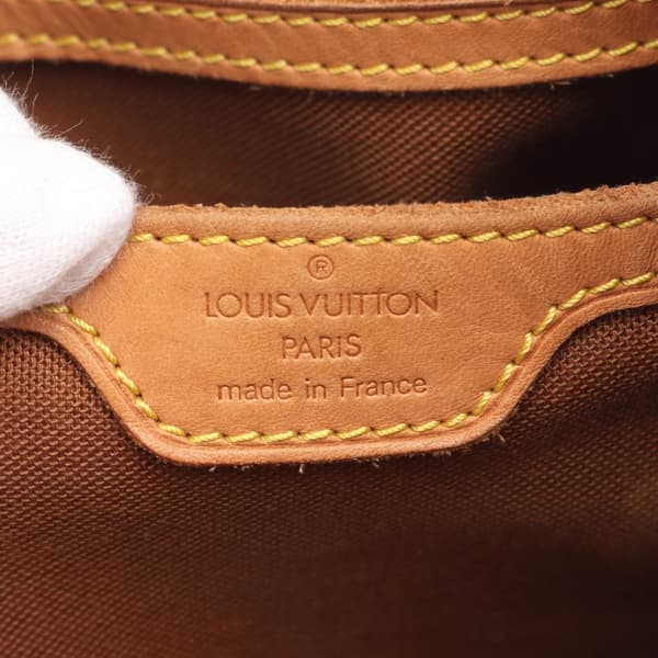 Pre-owned Louis Vuitton Monogram Montsouris GM Brown