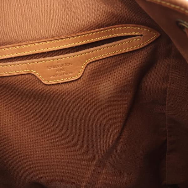 Pre-owned Louis Vuitton Monogram Montsouris GM Brown
